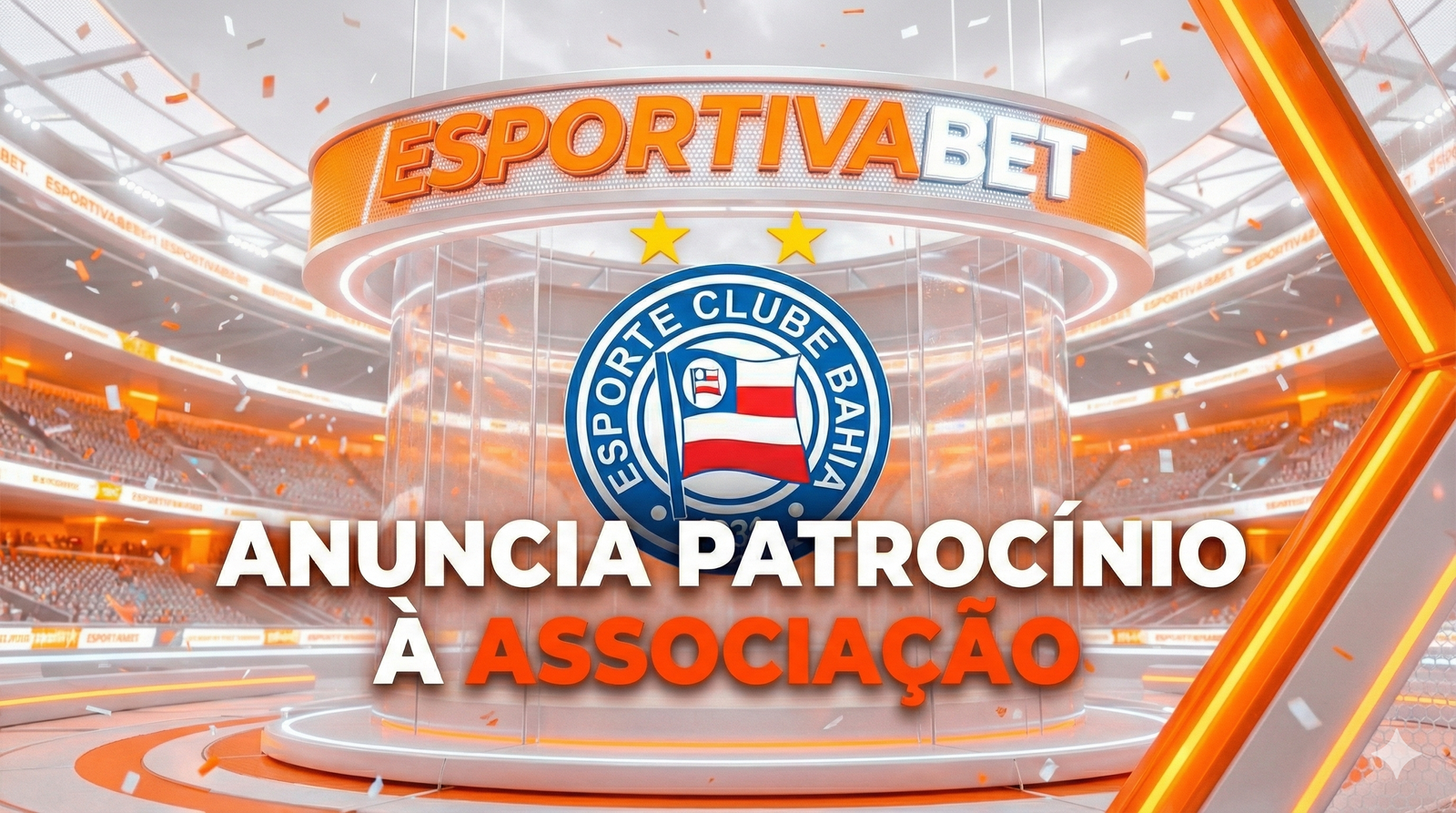 Esportiva Bet Anuncia Patrocínio à Associação E.C. Bahia