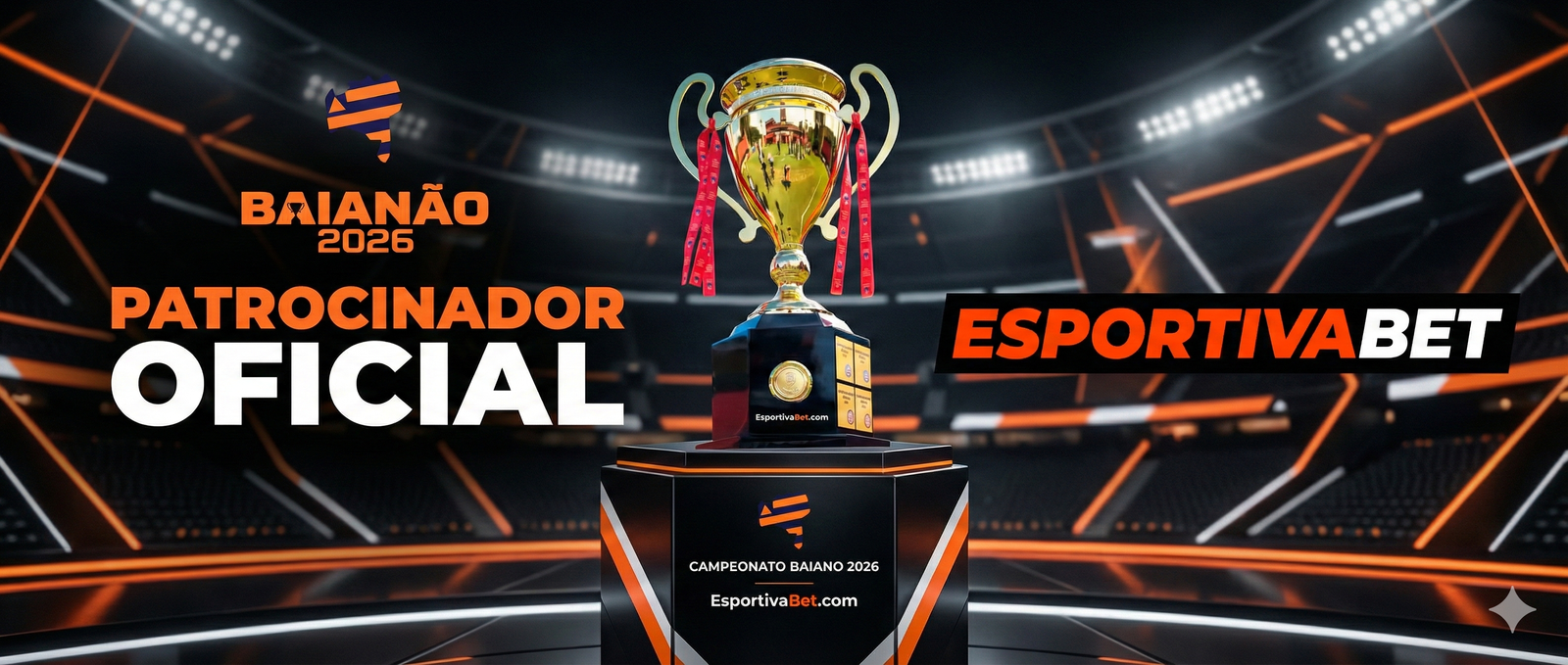 Esportiva Bet anuncia patrocínio do Campeonato Baiano 2026